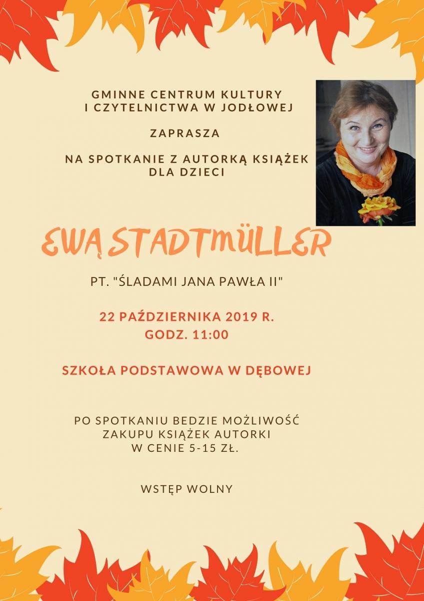 Spotkanie z pisarką we wtorek