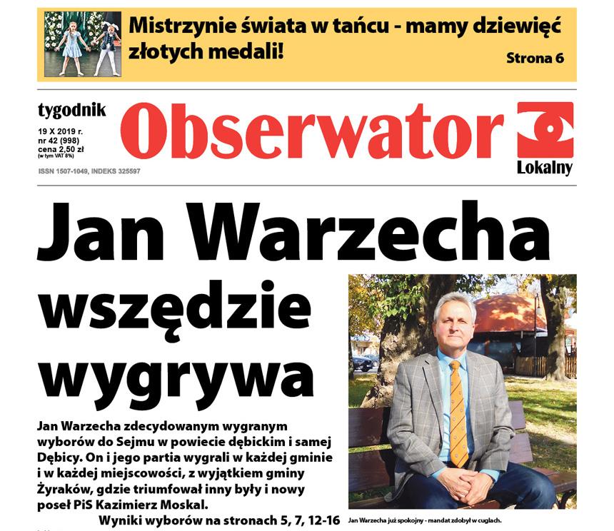 W najnowszym Obserwatorze Lokalnym