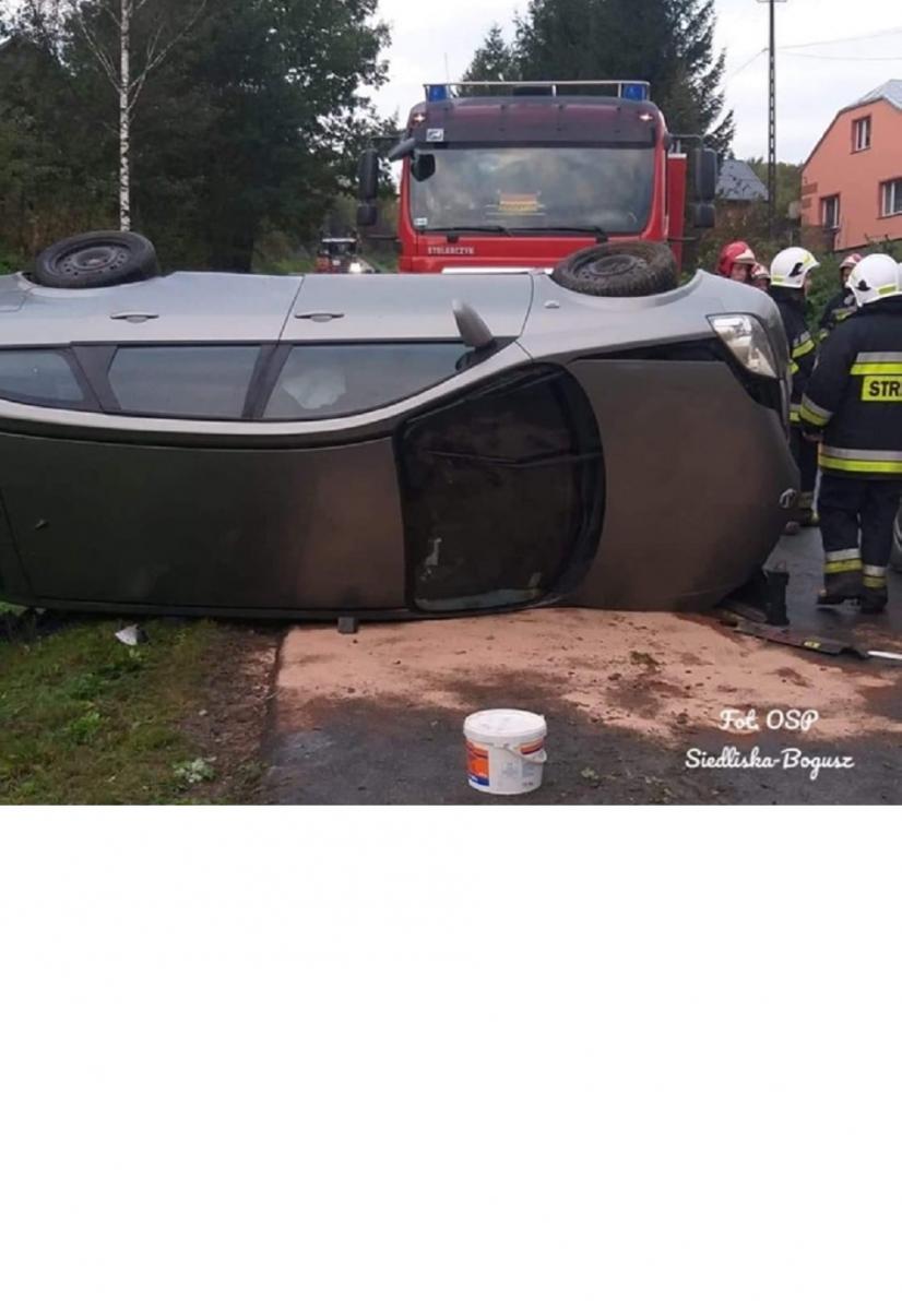 Nie opanowała pojazdu