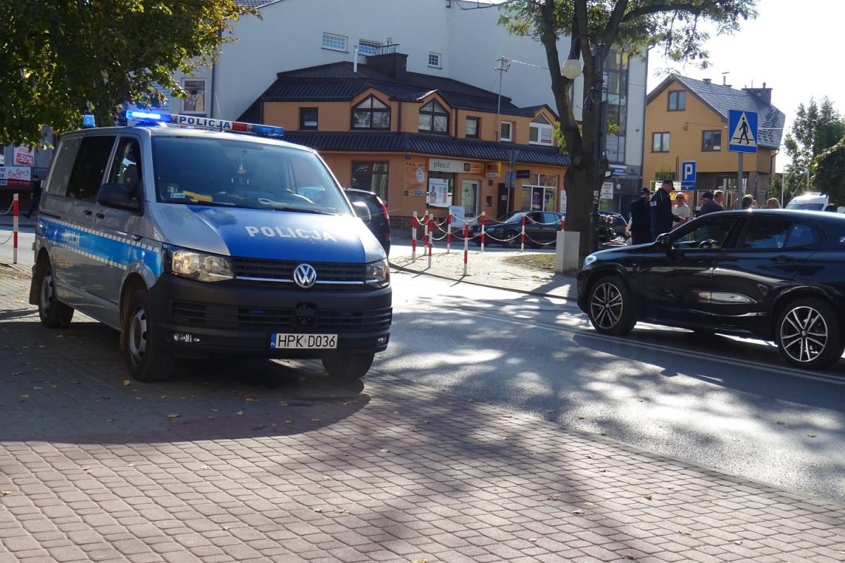 Potrącenie w centrum miasta