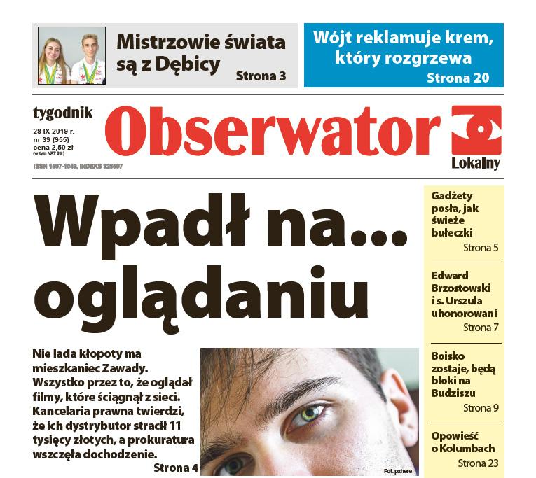 W najnowszym Obserwatorze Lokalnym