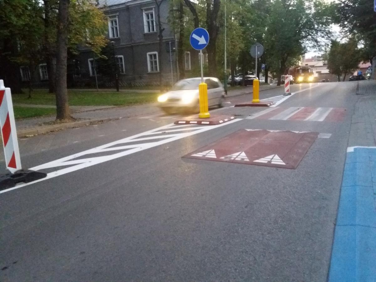 Progi już są, znaków jeszcze nie ma