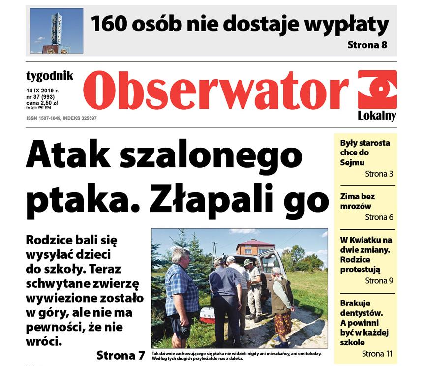 W najnowszym Obserwatorze Lokalnym