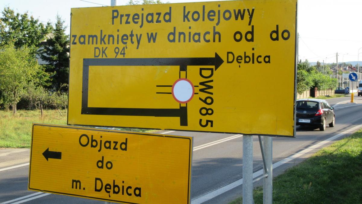 Do Dębicy przez Zawadę - AKTUALIZACJA