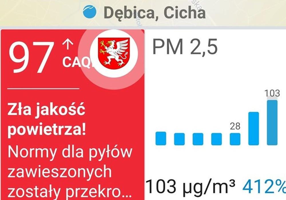 Kto zatruwa powietrze w Dębicy?