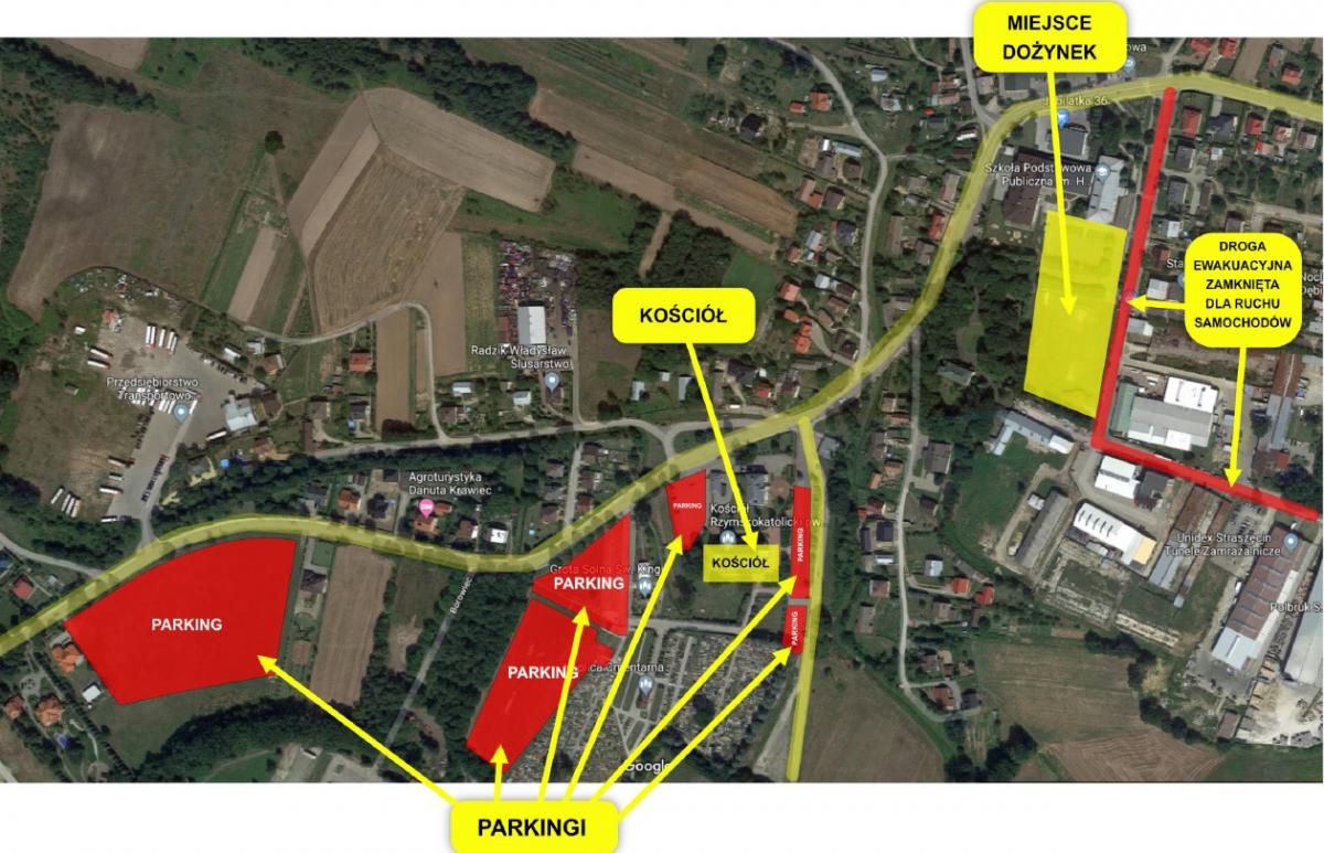 Wybierasz się na dożynki, albo na Dodę? Sprawdź gdzie zaparkować