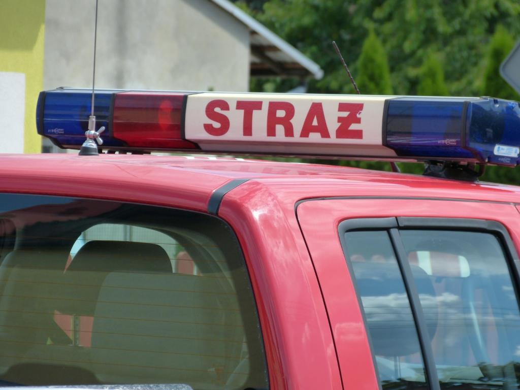 Wpadł do wykopu, jest w szpitalu