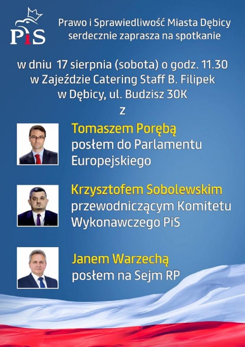 Spotkania w Dębicy, Pilźnie i Brzostku