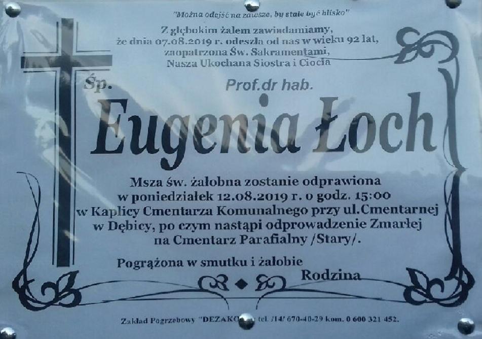 Nie żyje była posłanka