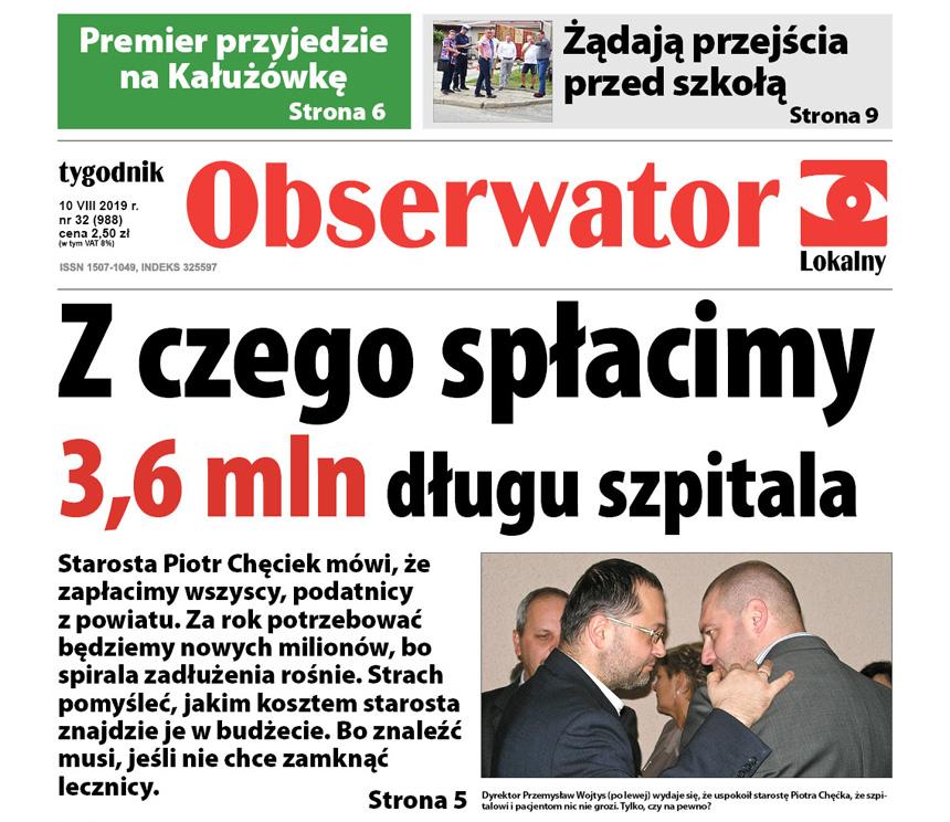 W najnowszym Obserwatorze Lokalnym