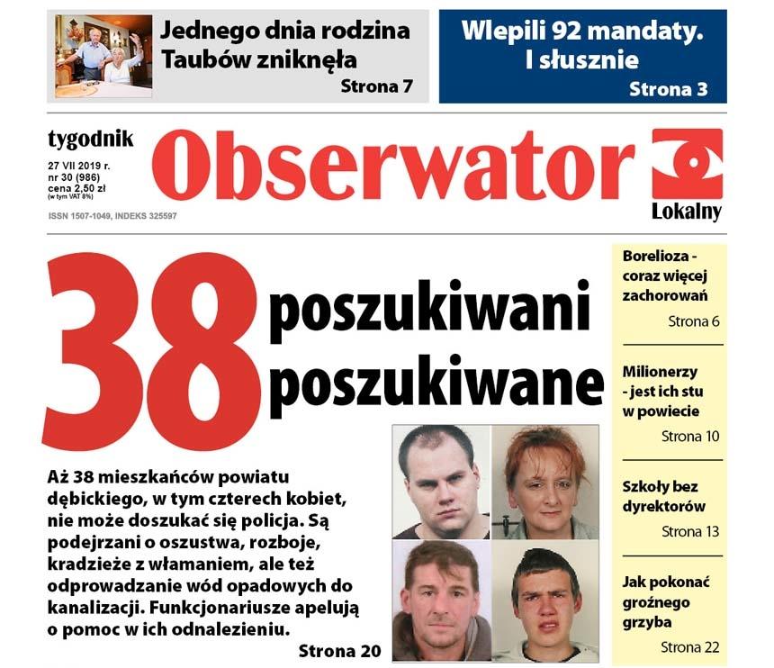 W najnowszym Obserwatorze Lokalnym