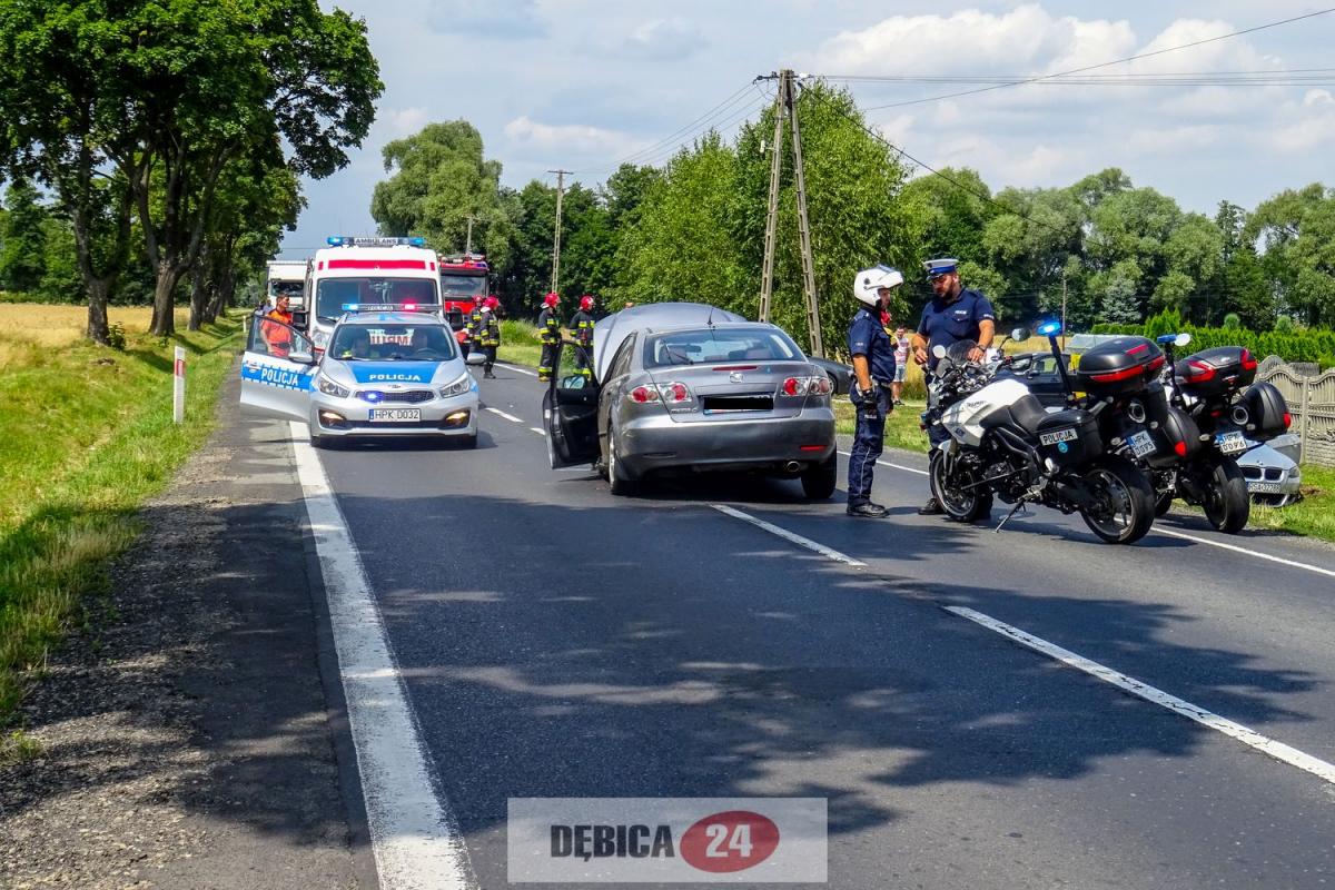 Dziecko w szpitalu, droga zablokowana - zdjęcia