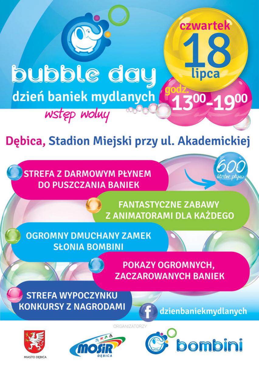 Bubble Day już w czwartek!
