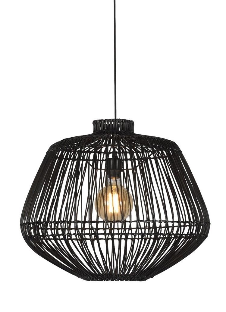 Lampa wisząca vintage w nowoczesnym wnętrzu