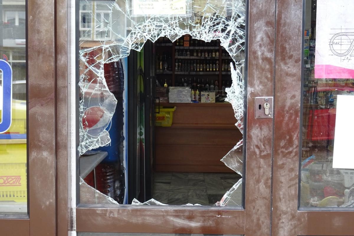 Podczas włamania złodziej się pokaleczył
