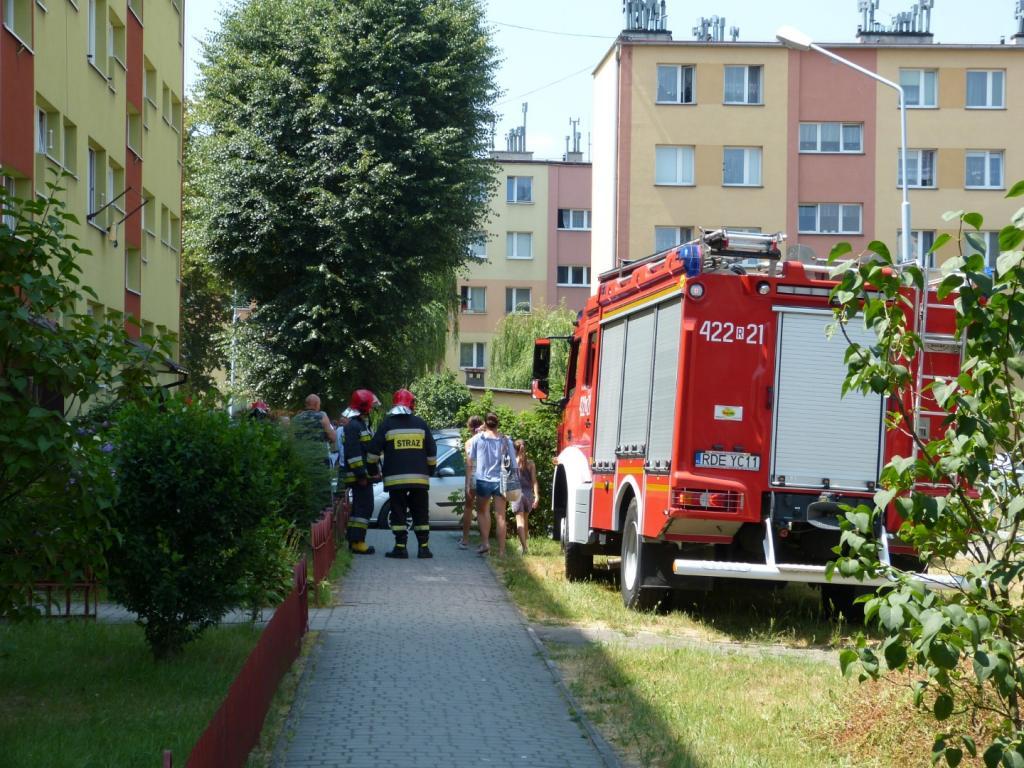 Strażacy pędzili do spalonego obiadu - zdjęcia