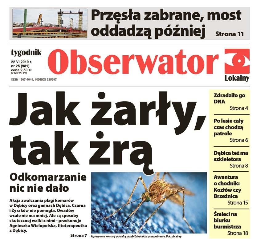 W najnowszym Obserwatorze Lokalnym