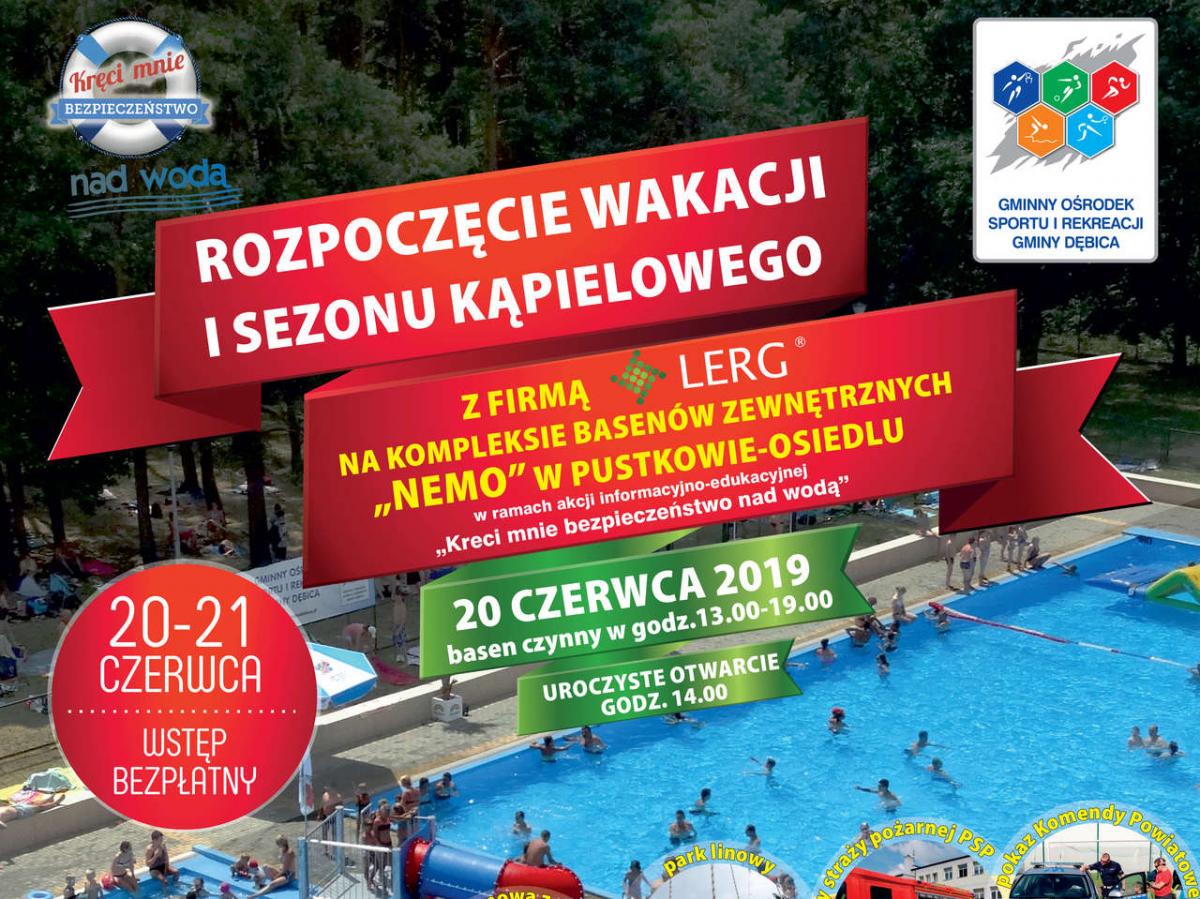 Sezon kąpielowy startuje 20 czerwca