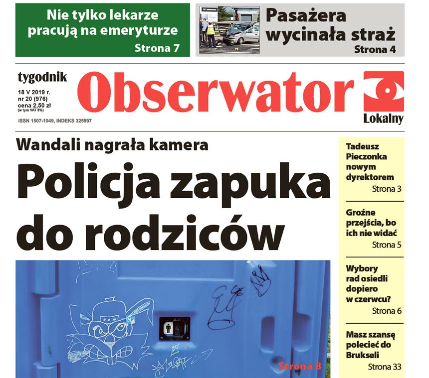 W najnowszym Obserwatorze Lokalnym