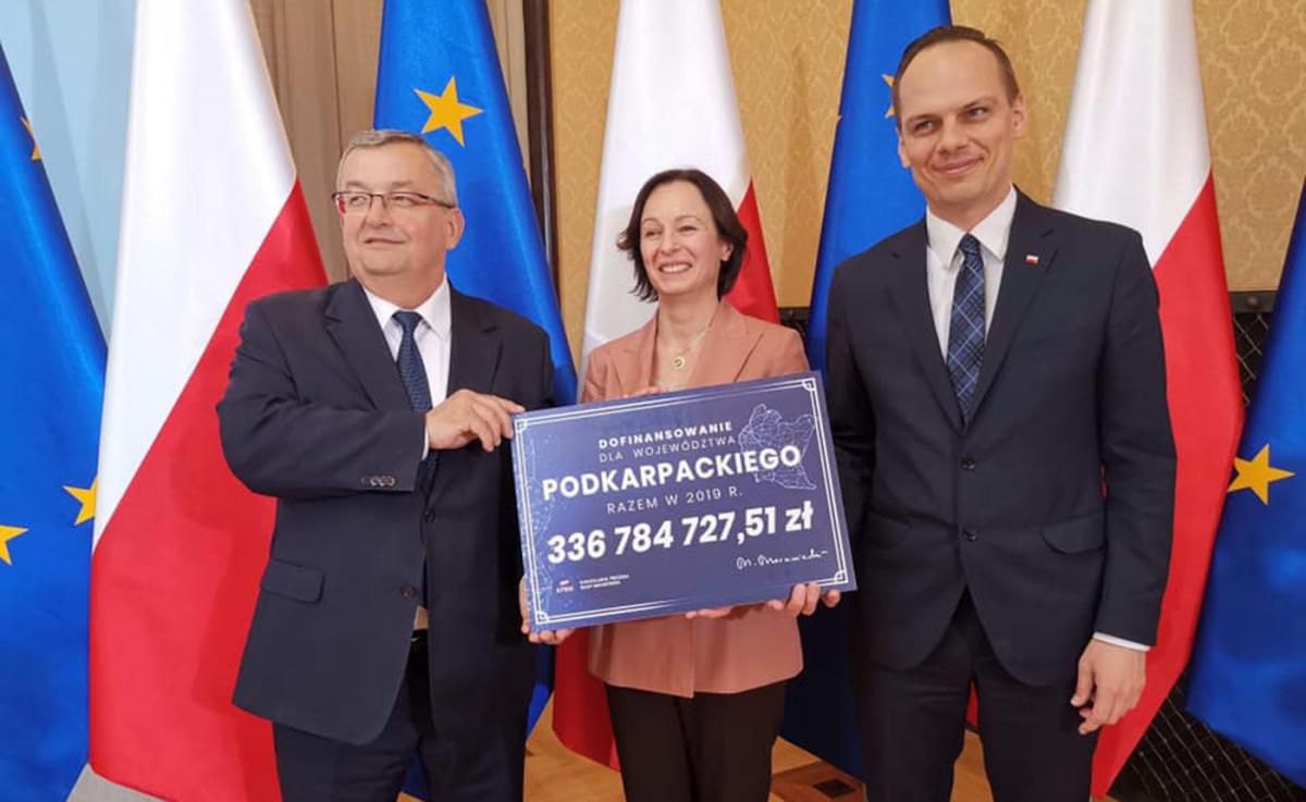 Ponad 336 mln zł na podkarpackie drogi