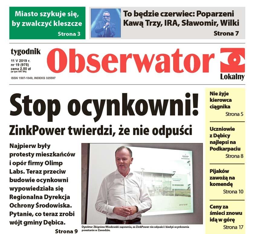 W najnowszym Obserwatorze Lokalnym
