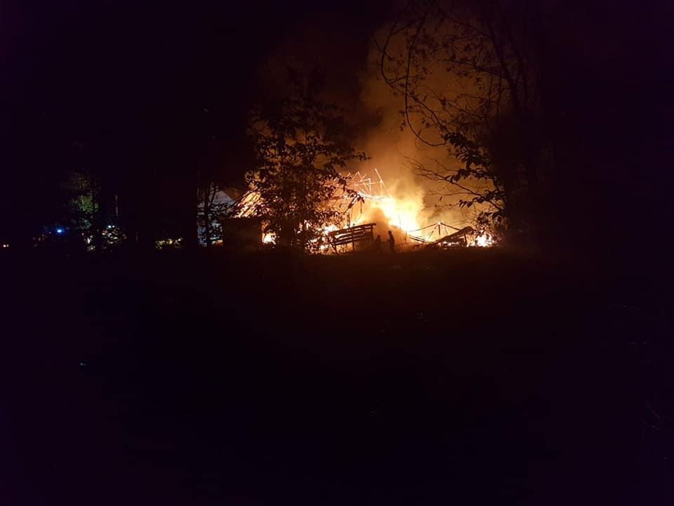 Zwierzęta spłonęły w pożarze