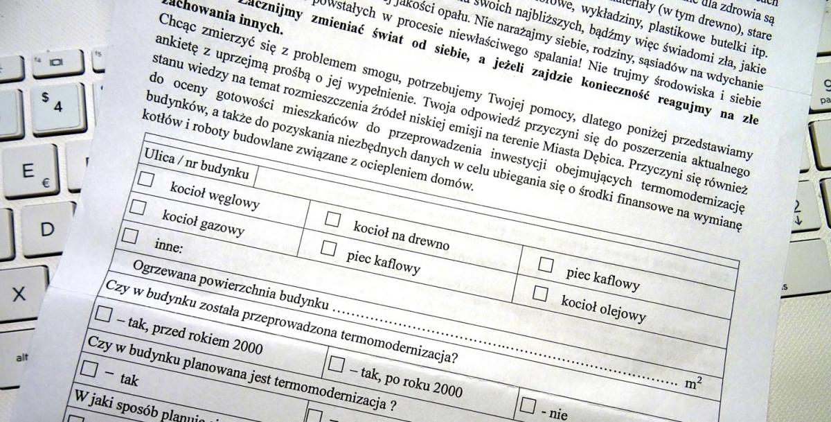 Urzędnicy chcą wiedzieć czym ogrzewasz dom 