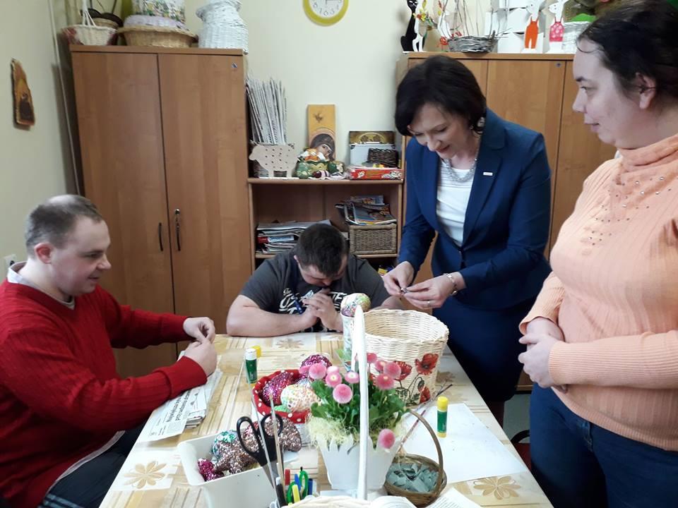 Ewa Leniart na Mościckiego 