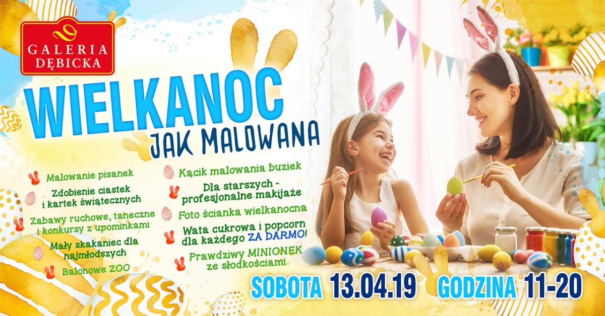Wielkanoc jak malowana w Galerii Dębickiej