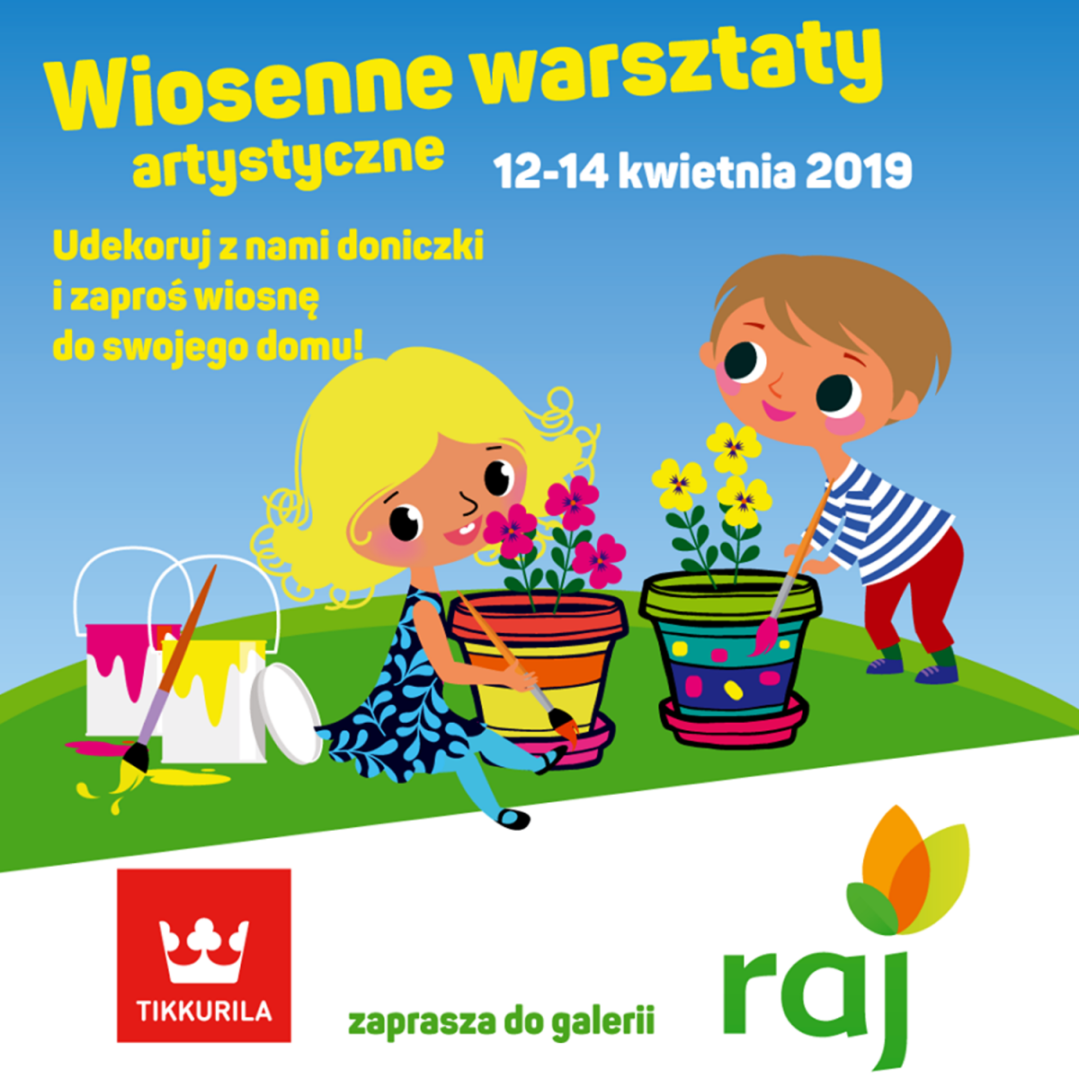 W wekend przyjdź z dziećmi na wiosenne warsztaty