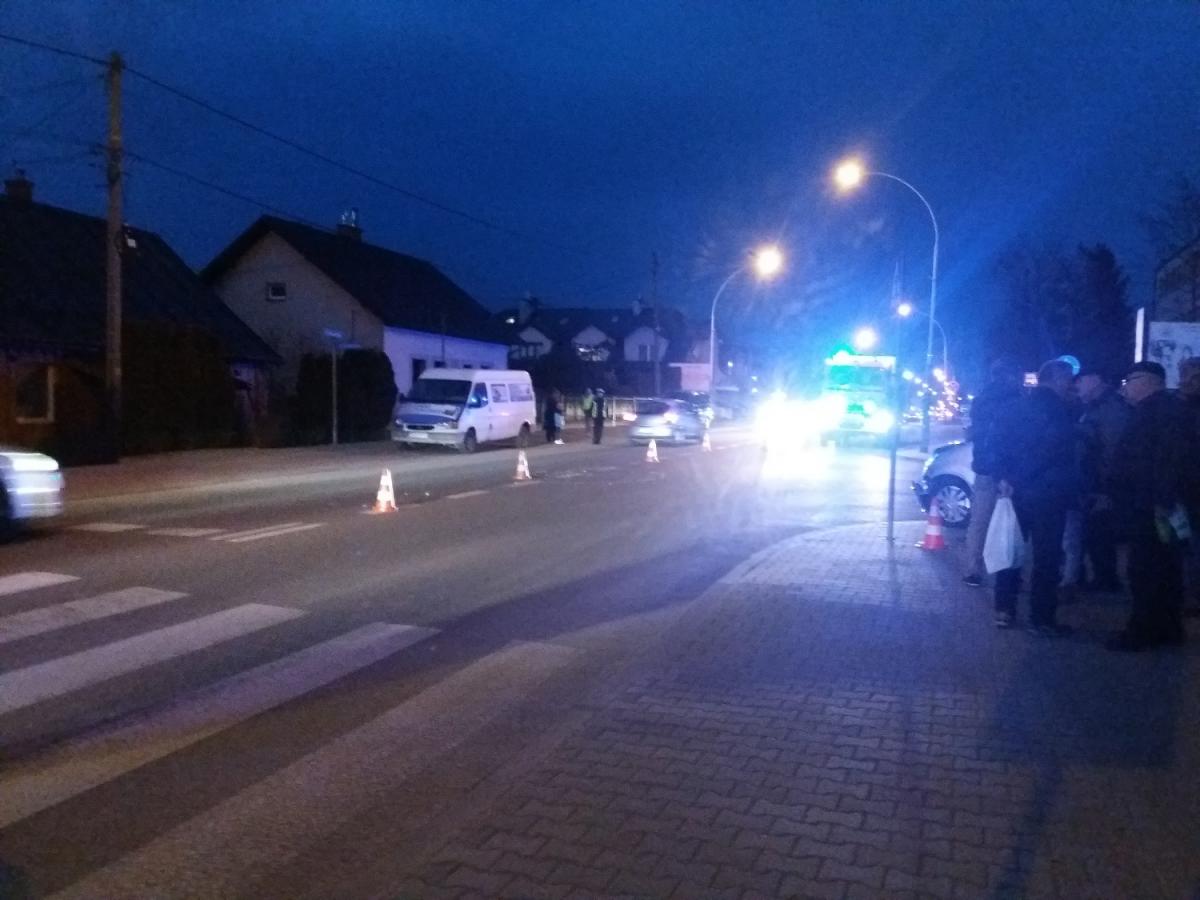 Wypadek na Rzeszowskiej. Utrudnienia w ruchu
