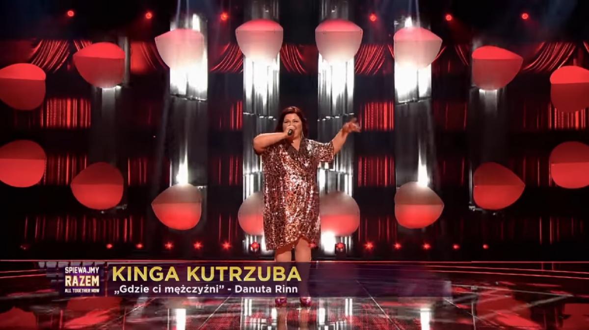 Kinga Kutrzuba wygrała w 4. odcinku Śpiewajmy Razem. All Together Now