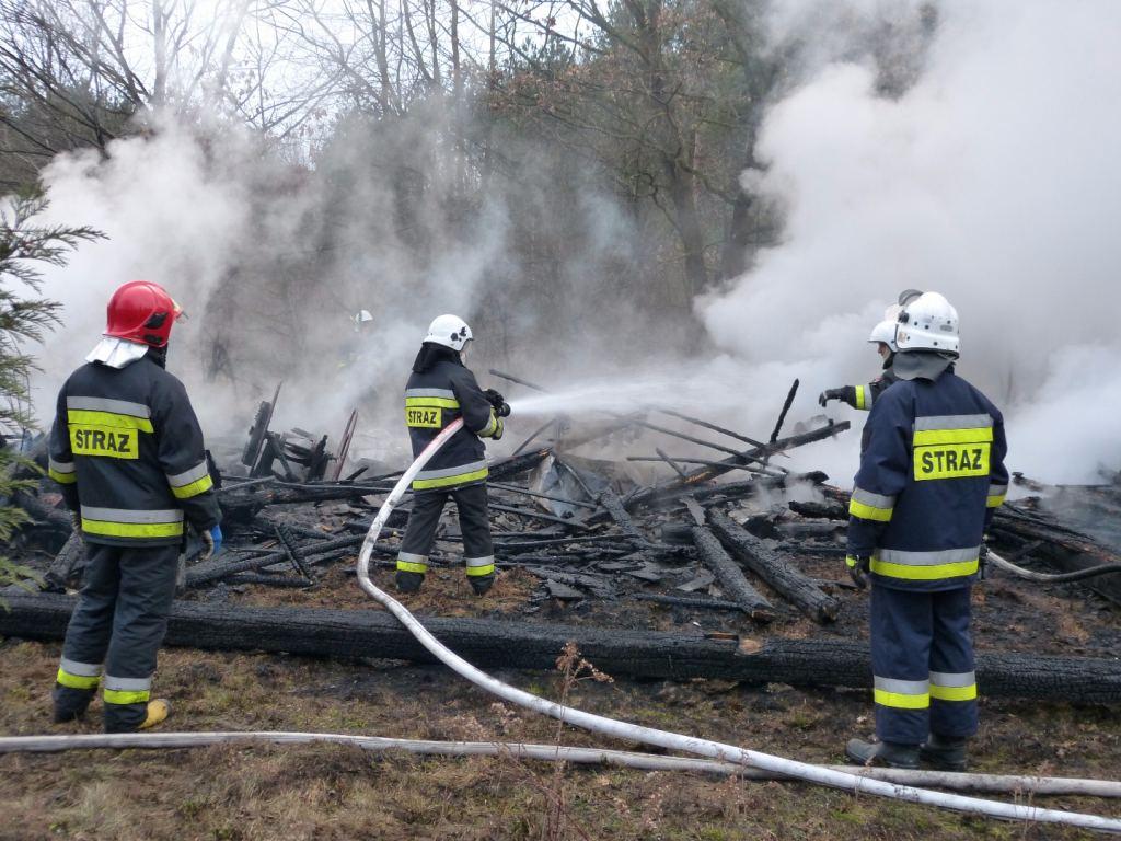 Dwie stodoły poszły z dymem