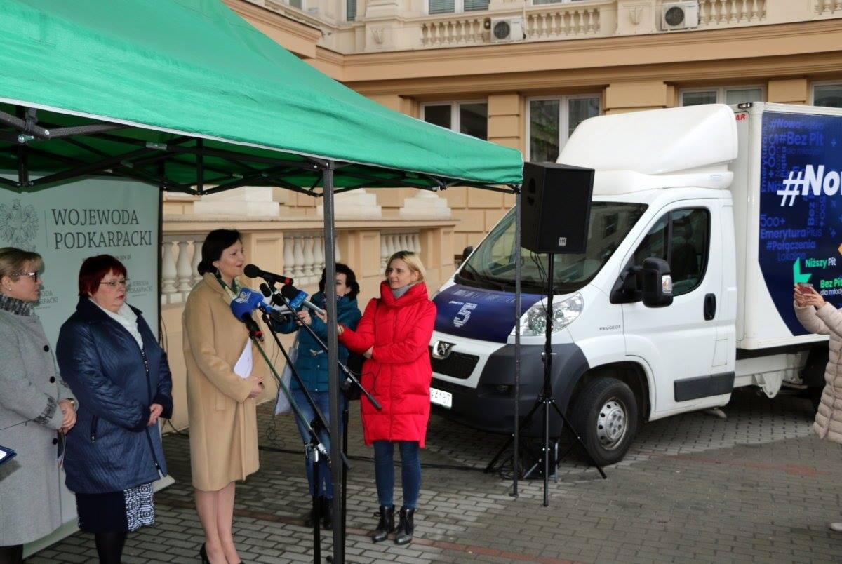Bus Nowej Piątki przyjedzie dziś do Pilzna i Brzostku