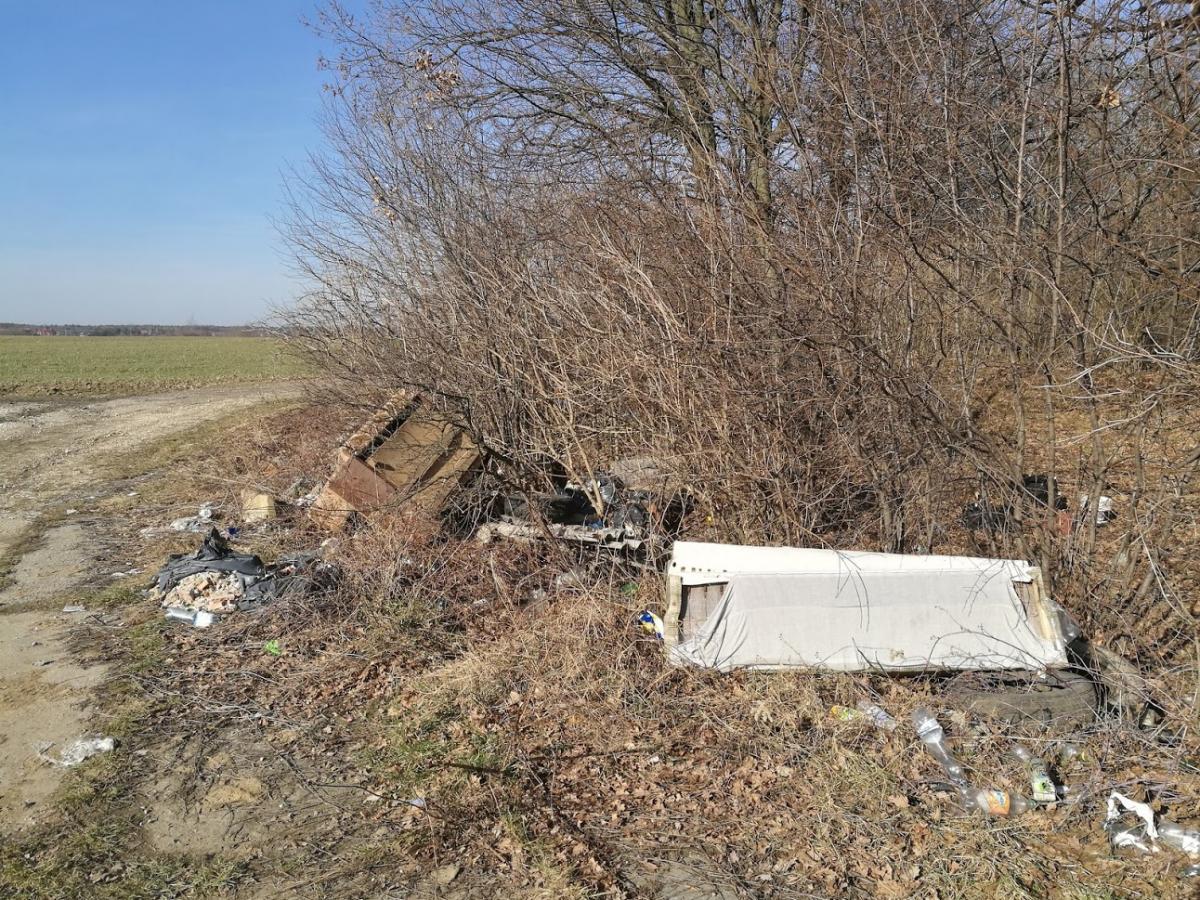 Wiosną rosną...dzikie wysypiska śmieci