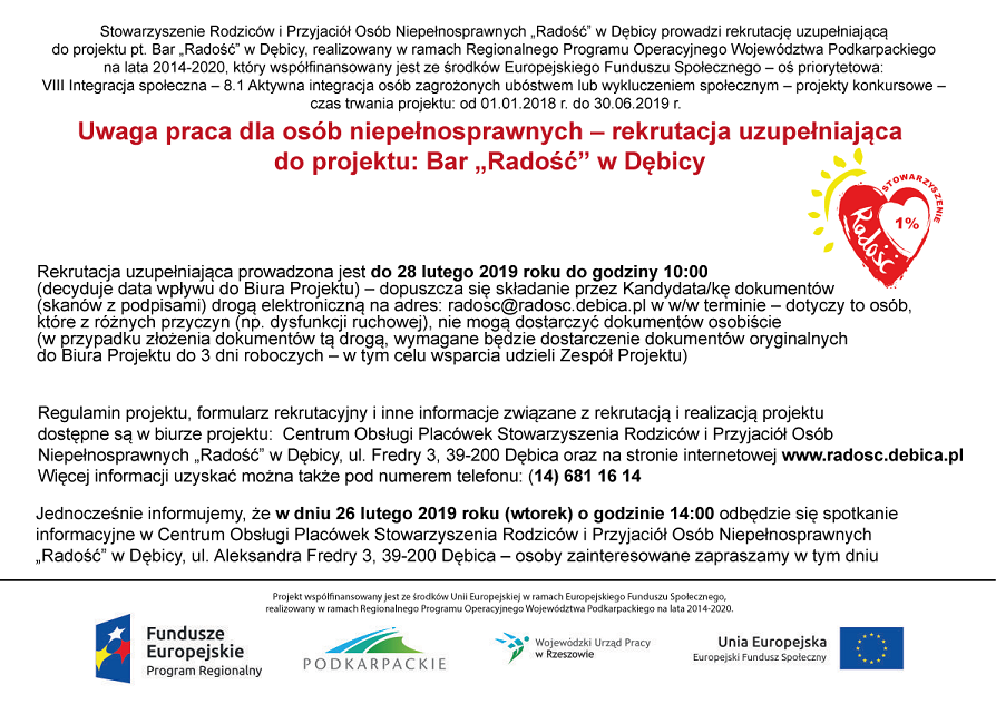 Praca dla osób niepełnosprawnych