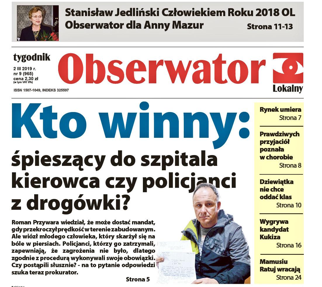 W najnowszym Obserwatorze Lokalnym