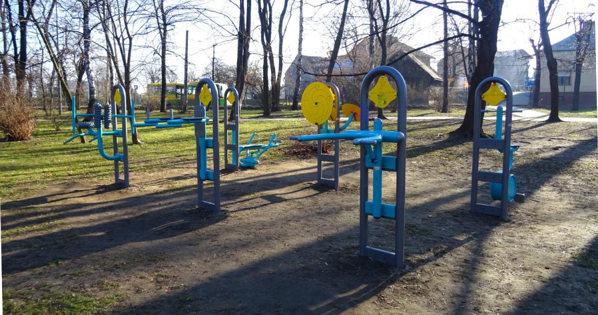 Z masażera i sternika skorzystasz w Parku Jordanowskim