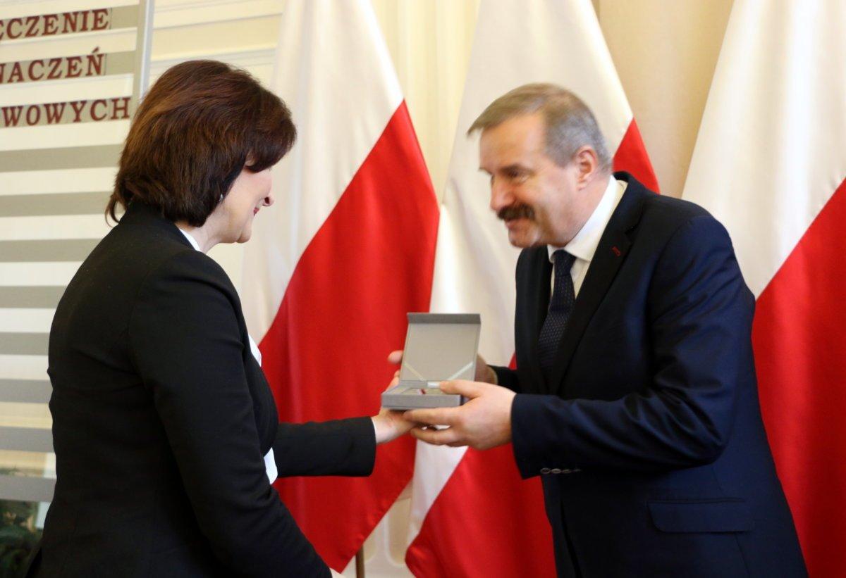 Medal 100-lecia Odzyskania Niepodległości dla dębickiego przedsiębiorcy
