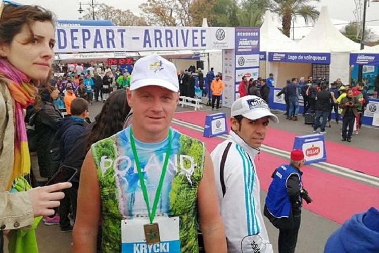 W Marakeszu biegł spokojnie, bo za trzy tygodnie kolejny maraton
