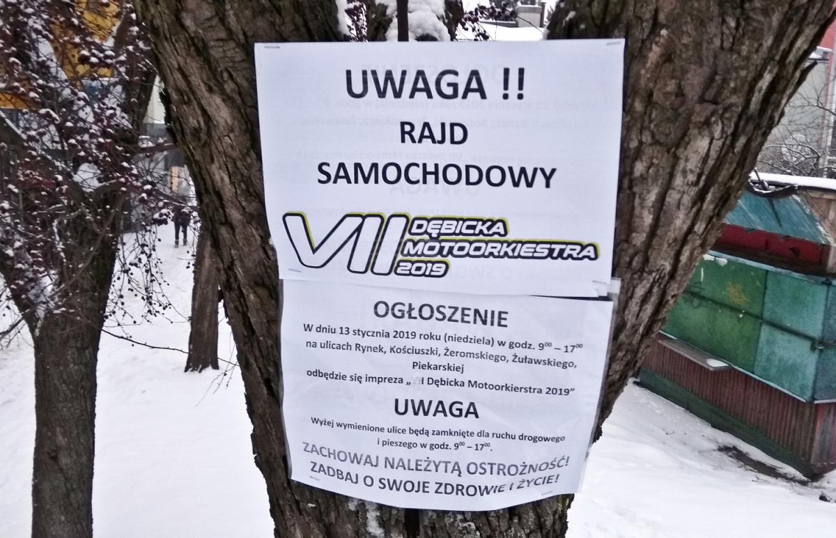 W niedzielę 13 stycznia VII Dębicka Motoorkiestra