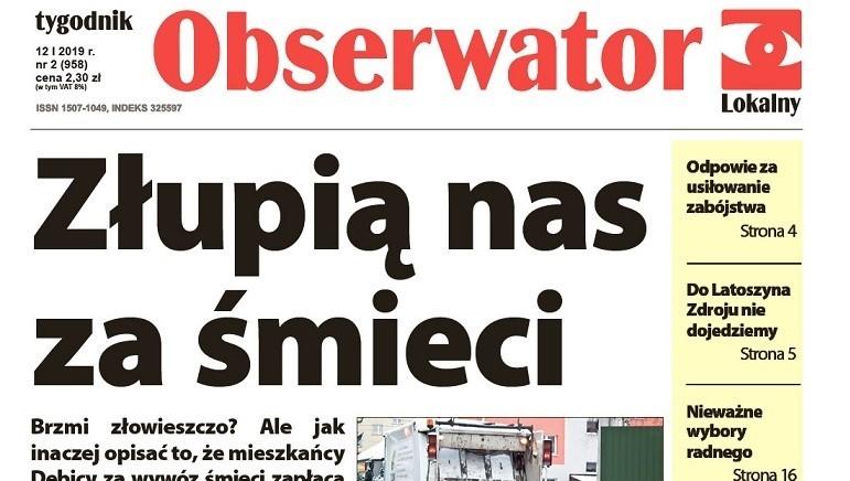 W najnowszym Obserwatorze Lokalnym
