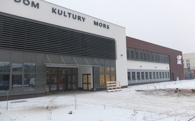 Wiadomo, kiedy Dom Kultury Mors zostanie otwarty po remoncie