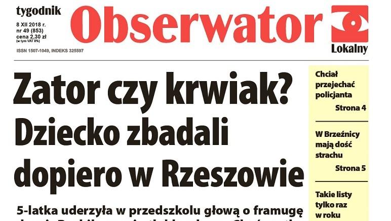 W najnowszym Obserwatorze Lokalnym