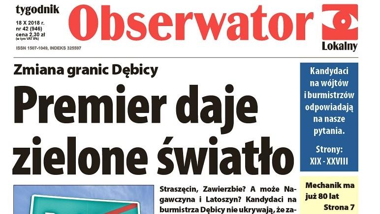 W najnowszym Obserwatorze Lokalnym