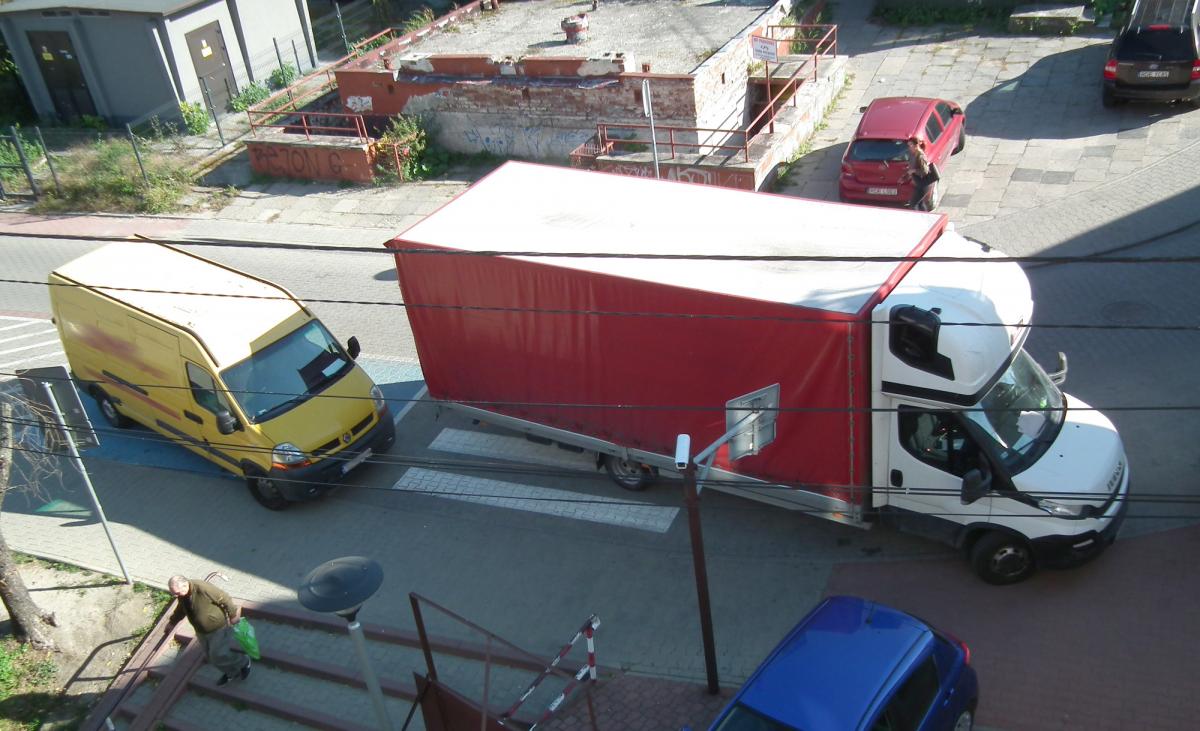 Tak parkuje się na Żeromskiego