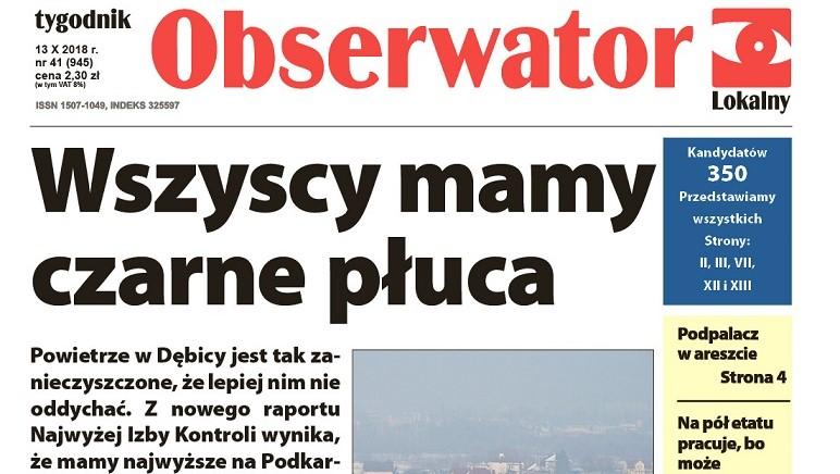 W najnowszym Obserwatorze Lokalnym