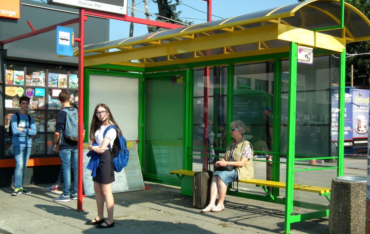 Nowe wiaty już stoją