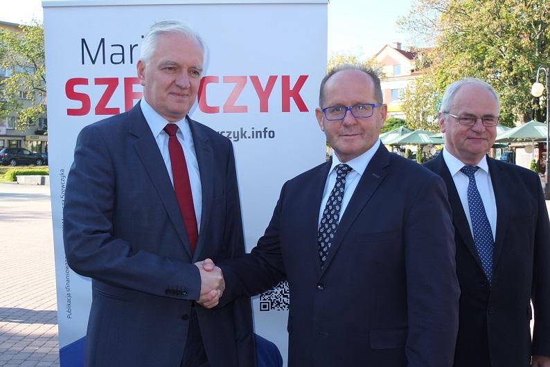 Jarosław Gowin popiera Mariusza Szewczyka i Stefana Bieszczada