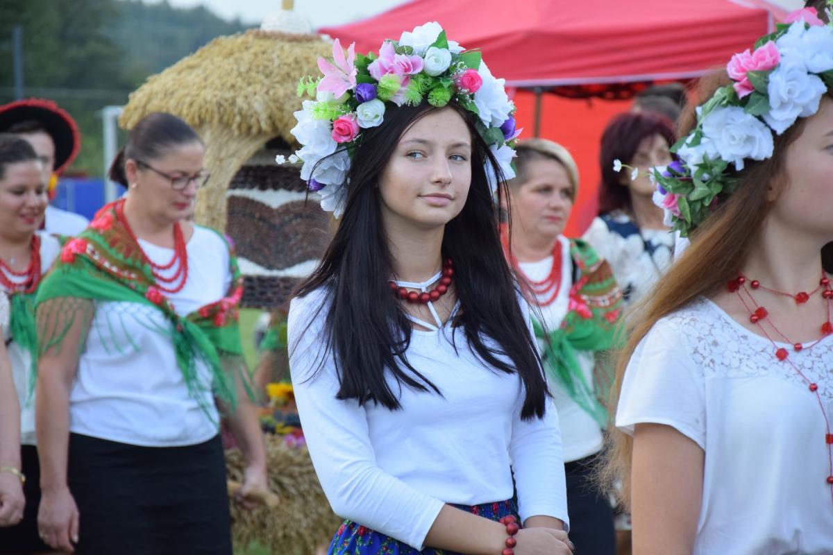 Gmina Brzostek też dziękowała za plony - zdjęcia